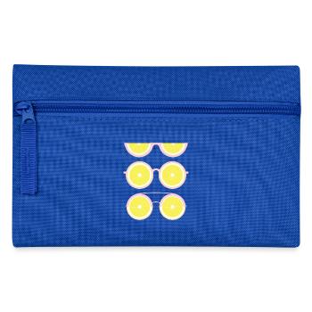 Zitronenlinsen (Rosa) - Federtasche - Royalblau - Vorne