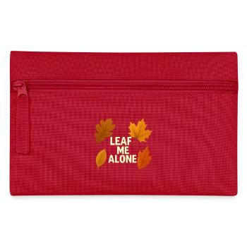 Leave Me Alone - Pencil Case - red - Front