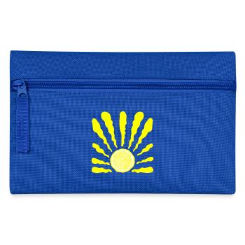 ZITRONE SOMMER SONNE - Federtasche - Royalblau - Vorne