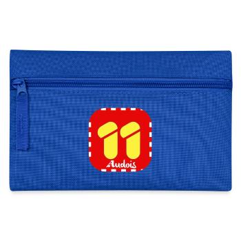 Audois Logo 11 - Pencil Case - royal blue - Front
