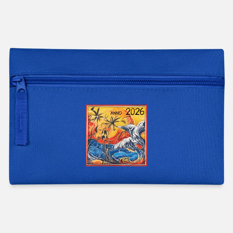 Coucher des tropiques 2026 - Trousse - bleu royal