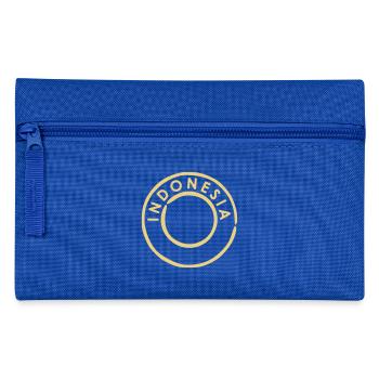 Indonesien - Indonesia - Federtasche - Royalblau - Vorne