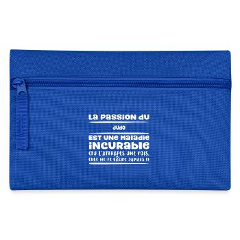 La maladie du Judo cadeau - Trousse - bleu royal - Devant