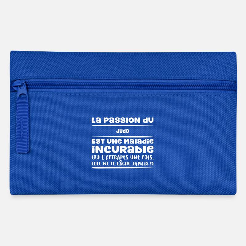 La maladie du Judo cadeau - Trousse - bleu royal