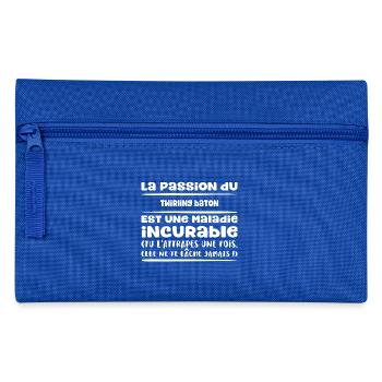 La maladie du Twirling baton cadeau - Trousse - bleu royal - Devant