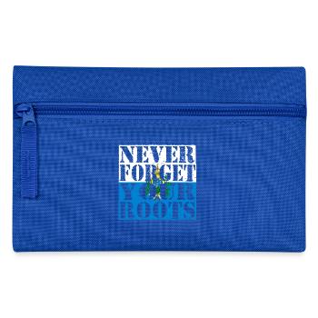 Never-Forget-Roots-Wurzeln-San-Marino - Federtasche - Royalblau - Vorne