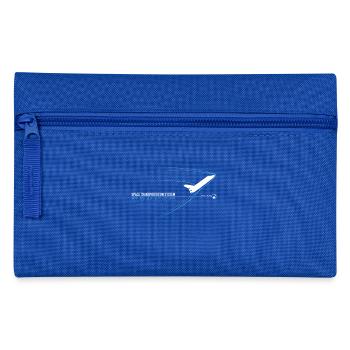 Space Shuttle (Blue print) - Pencil Case - royal blue - Front