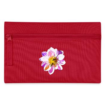gxp abeilles sur fleur vecteur de l'art - Trousse - rouge - Devant