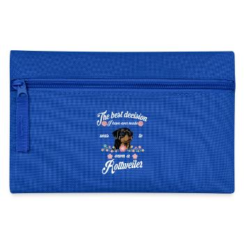 rottweiler - Trousse - bleu royal - Devant