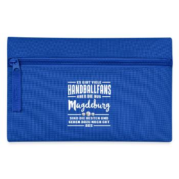 Handball Magdeburg - Federtasche - Royalblau - Vorne
