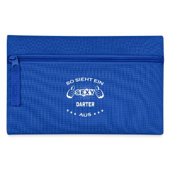 Sexy Geburtstag Buero sport DARTER - Federtasche - Royalblau - Vorne