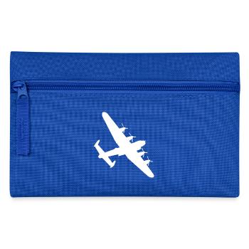 Avion bombardier - Trousse - bleu royal - Devant