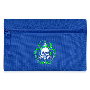 Chemistry lab profession work gift nerd chemist - Pencil Case - royal blue - Front