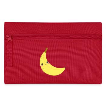 Happy banana perfect for kids - Pencil Case - red - Front