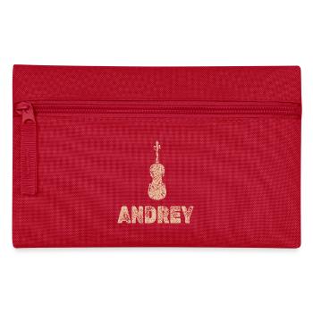 Cadeau pour Andrey - Trousse - rouge - Devant