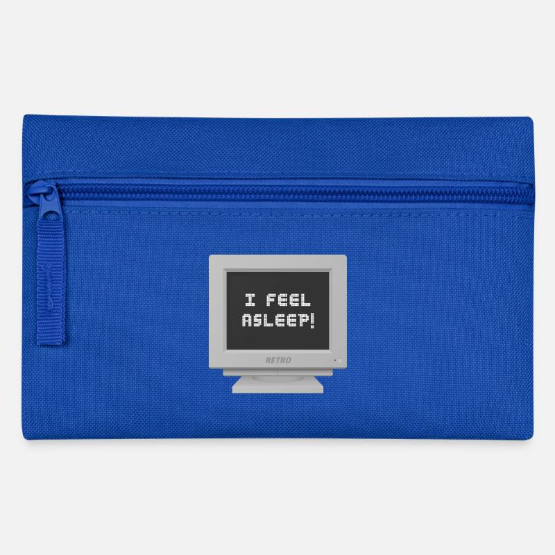 CRT Design - Ich schlafe! - Federtasche - Royalblau