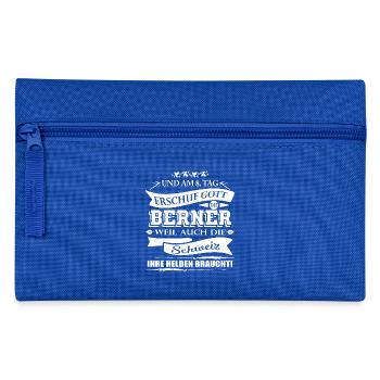 Berner-Schweiz - Federtasche - Royalblau - Vorne