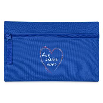 Proud of my sister. Everyone should see it! - Pencil Case - royal blue - Front