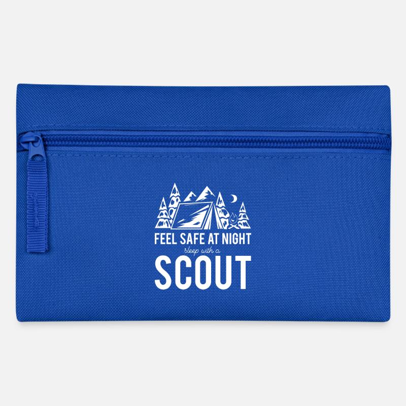 Scouts, Scout, louveteau, Rover, cadeau - Trousse - bleu royal