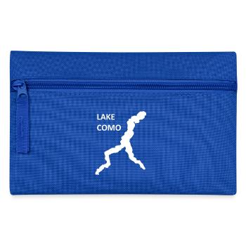 Lake Como, Lake - Pencil Case - royal blue - Front