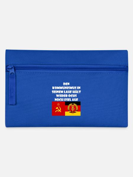 DDR Spruch Geschenk Ossi Sowjetunion - Federtasche - Royalblau