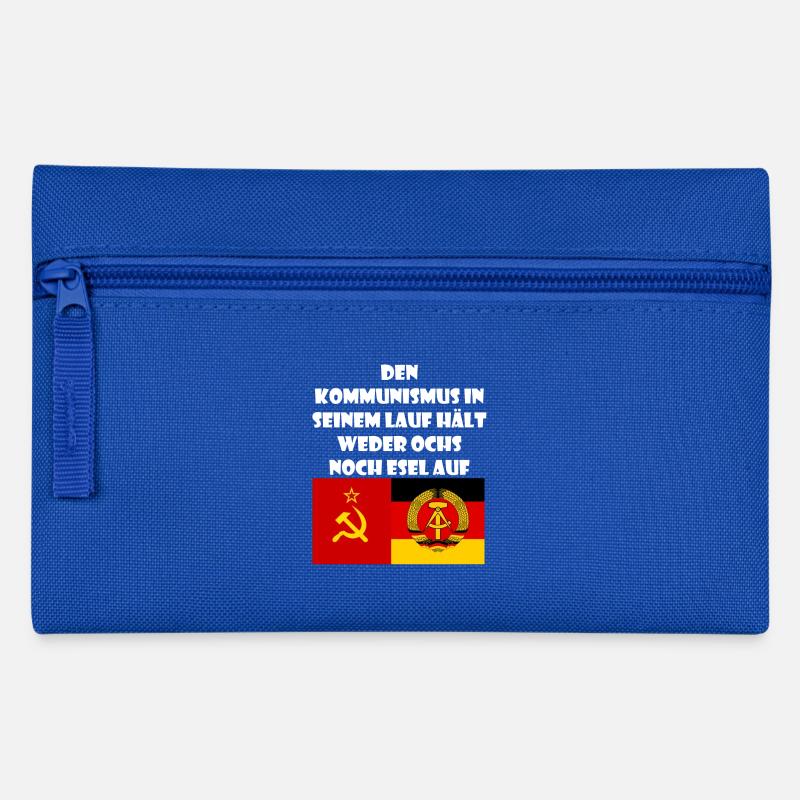 DDR Spruch Geschenk Ossi Sowjetunion - Federtasche - Royalblau