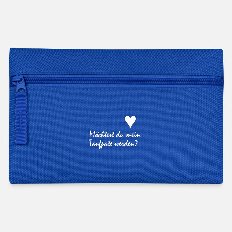Taufpate - Federtasche - Royalblau