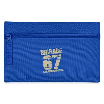 France Alsace Strasbourg 67 Strasbourgeoise - Trousse - bleu royal - Devant