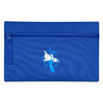 Squid vs Space Shuttle - Pencil Case - royal blue - Front