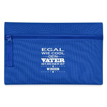 Egal cool vater WINZER - Federtasche - Royalblau - Vorne