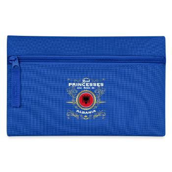 PRINCESS PRINCESS QUEEN BORN ALBANIE - Trousse - bleu royal - Devant