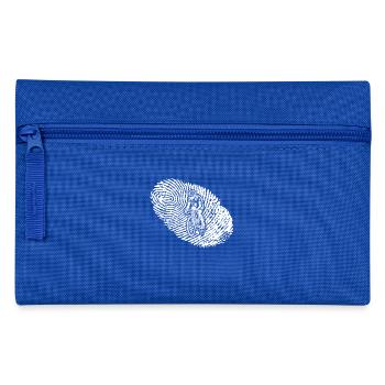 fingerabdruck dna dns geschenk Fahrrad Cycle 2 - Federtasche - Royalblau - Vorne