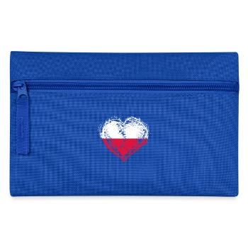 HOME ROOTS COUNTRY LOVE POISON POLAND polska poland - Pencil Case - royal blue - Front