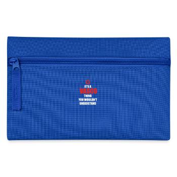 Geschenk it s a thing birthday understand VASCO - Federtasche - Royalblau - Vorne
