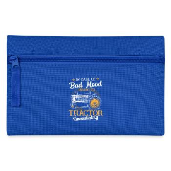 Tracteur Shirt · Agriculture · Mauvaise humeur - Trousse - bleu royal - Devant
