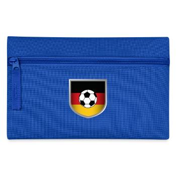 German German flag Football Team Goal 2018 Heart - Pencil Case - royal blue - Front