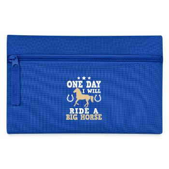 Chemises de cheval enfants · Équitation · Grand cheval - Trousse - bleu royal - Devant
