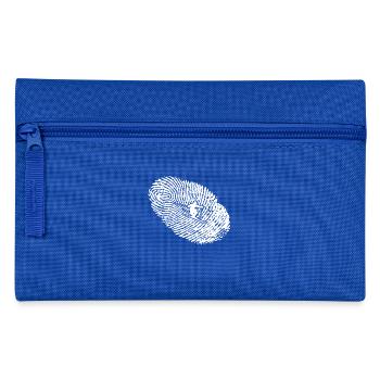 ski ski cadeau empreinte adn dns - Trousse - bleu royal - Devant