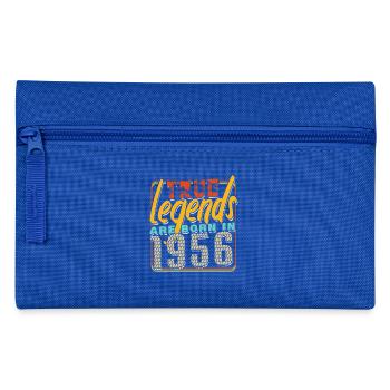 True legends are born in 1956 Vintage anniversaire - Trousse - bleu royal - Devant