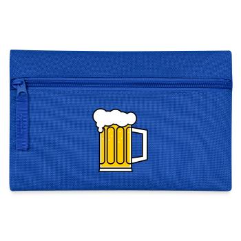 Bier - Pencil Case - royal blue - Front