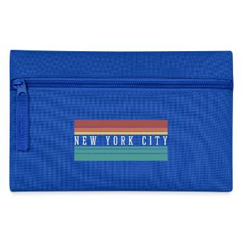 NYC: Perfektes Geschenk & Souvenir - Federtasche - Royalblau - Vorne