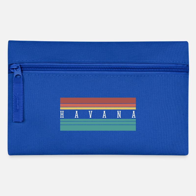 Havana: Perfektes Geschenk & Souvenir - Federtasche - Royalblau