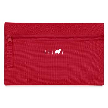 Funny Bergamasco Gift Idea - Pencil Case - red - Front