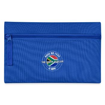 Avez-No Fear The South African Is Here Shirt - Trousse - bleu royal - Devant