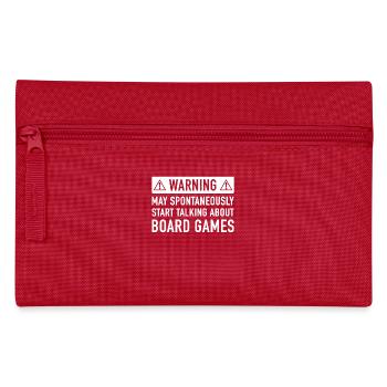 Idée Jeux de société Cadeau drôle - Trousse - rouge - Devant