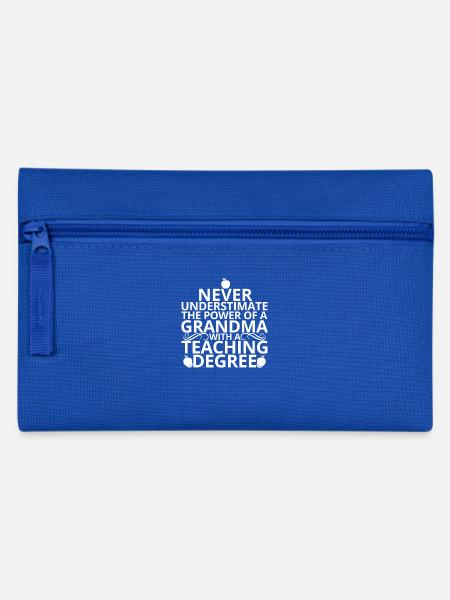 Oma - Federtasche - Royalblau