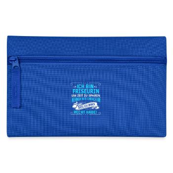 FRISEURIN - Federtasche - Royalblau - Vorne