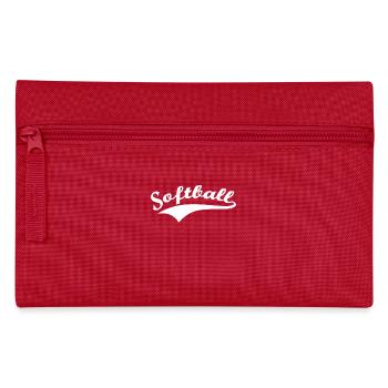 softball v2 - Federtasche - Rot - Vorne
