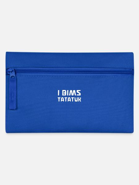 Tatatuk - Waldorf Zwerg - Geschenkidee - Federtasche - Royalblau