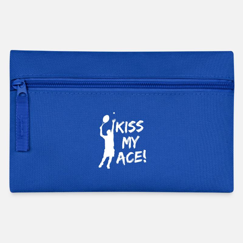 servir Tennis ace design cadeau - Trousse - bleu royal